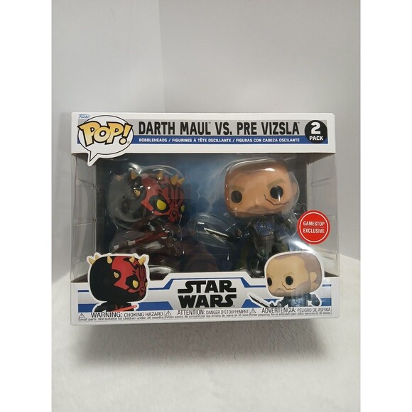 Funko Pop! Vinyl: Star Wars - Darth Maul vs. Ahsoka - GameStop (Exclusive) - Picture 1 of 6